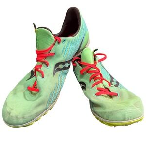 Saucony Havok XC Mens Cross Country Racing Spikes Lime Green S29074-10 Size 12